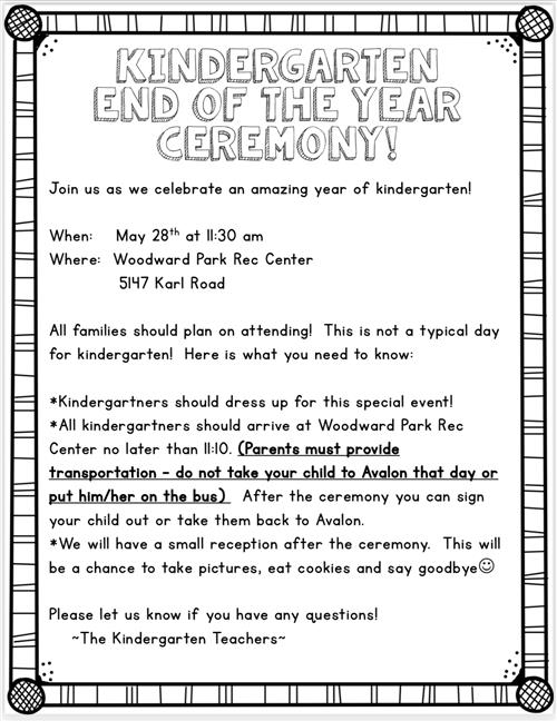 Kindergarten Page 1